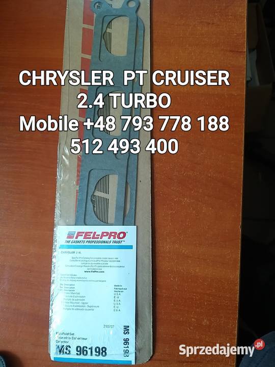 USZCZELKI KOLEKTORA SSĄCEGO CHRYSLER PT CRUISER wielkopolskie Kawnice sprzedam