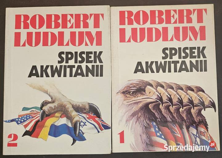 Robert LUDLUM zestaw książek 22