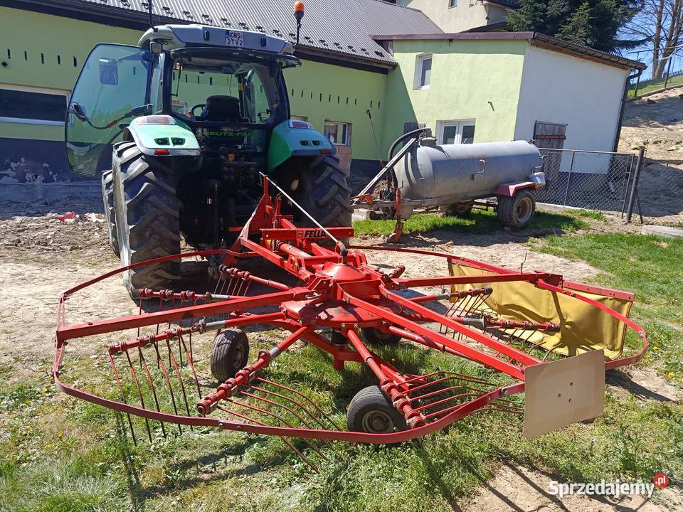 Zgrabiarka Fella 335 RDF Zgrabiarki i przetrząsacze Niecew