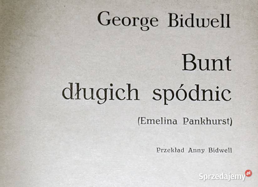 Bunt długich spódnic George Bidwell Chełm sprzedam