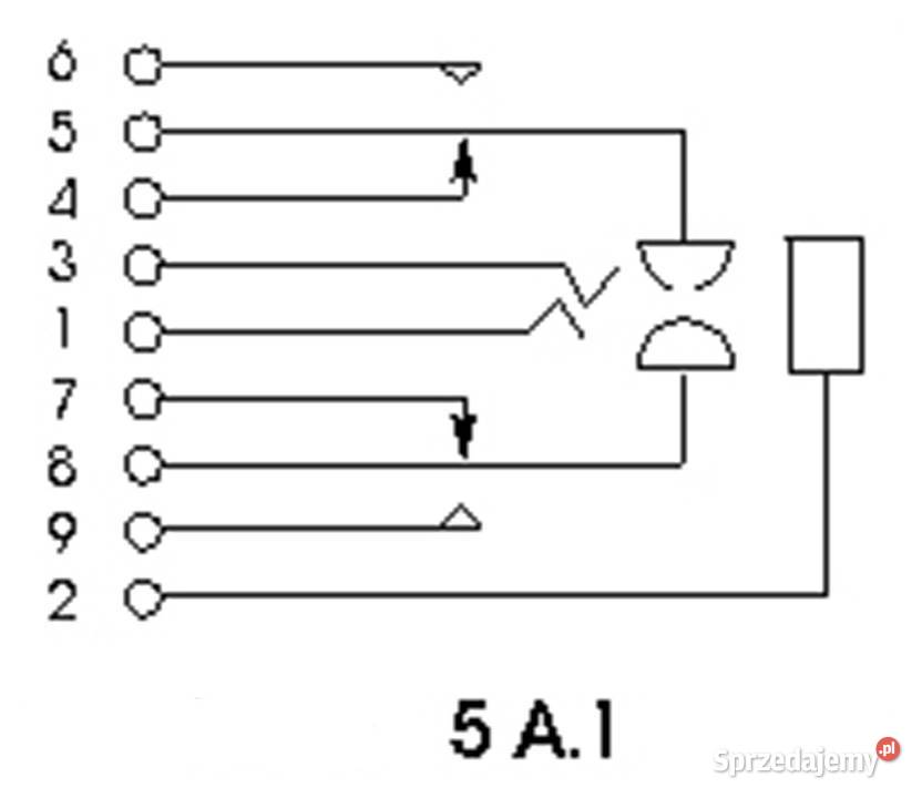 GNIAZDO JACK 63 GSMJ UNITRA RADMOR DIORA PCB 9 Części i akcesoria Białogard