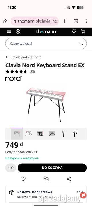 Nord Piano 4 88 klawiszy stan idealny używany Kraków