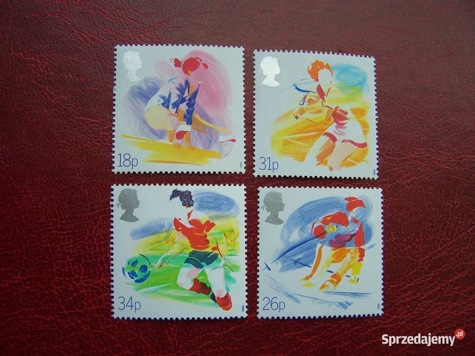 Wielka Brytania 1988 MNH Mi 114346 Sport Tychy