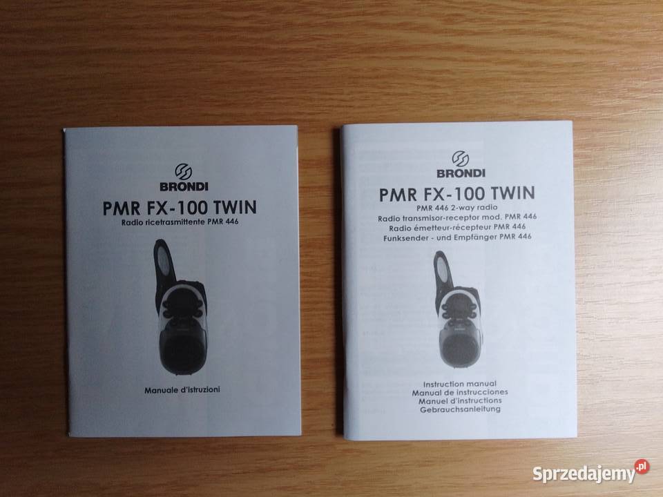 Krótkofalówki WalkieTalkie Brondi PMR FX100 Twin