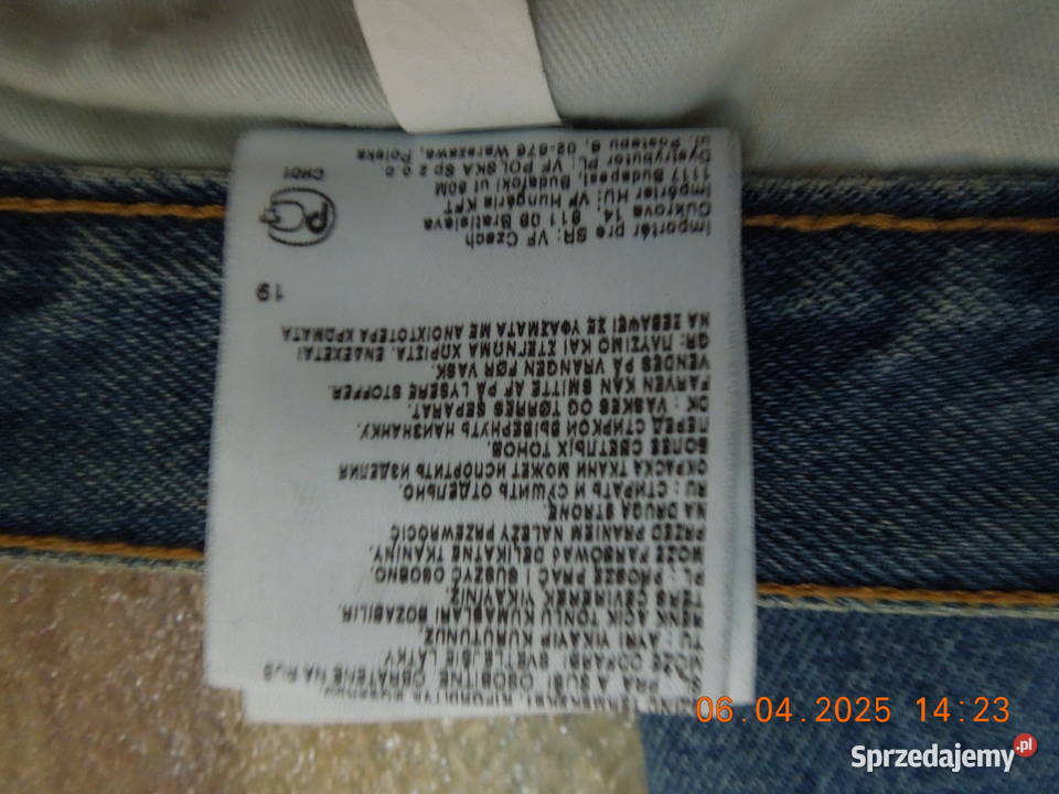 spodnie dżinsowe lee Moda i Styl sprzedam