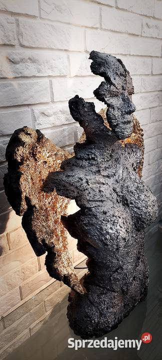 Anioł rzeźba lampa sztuka użytkowa Piła