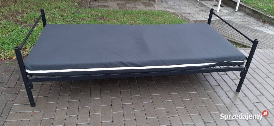Łóżko jedoosobowe metalowe Łóżka Poznań sprzedam