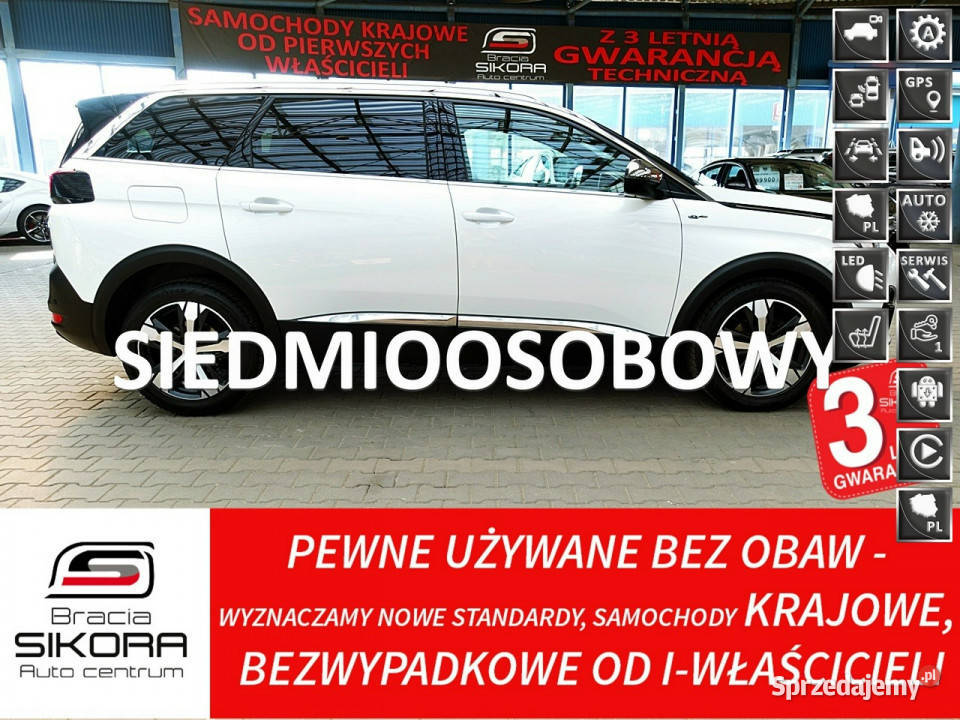 Peugeot 5008 GT Line 20HDi 177 7Osób gniazdo USB śląskie Mysłowice