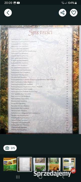 Album Parki narodowe i krajobrazowe w Polsce geografia, geologia, turystyka Siemianowice Śląskie