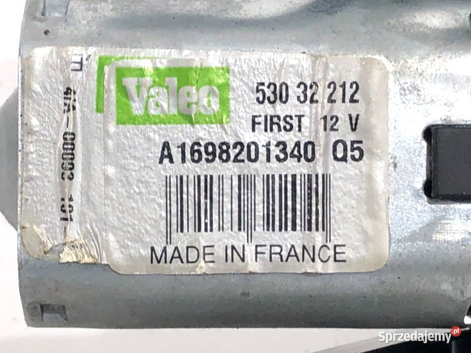 SILNIK WYCIERACZEK TYŁ MERCEDES W169 1698201340 Silniki wycieraczek