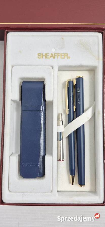 Elegancki Zestaw Sheaffer Pióro Wieczne Długopis Biłgoraj