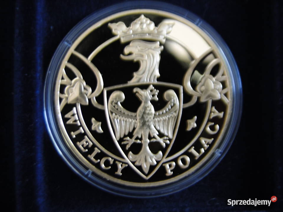 Medal kolekcjonerski pokryty 24 karat złotem Jan Warszawa sprzedam