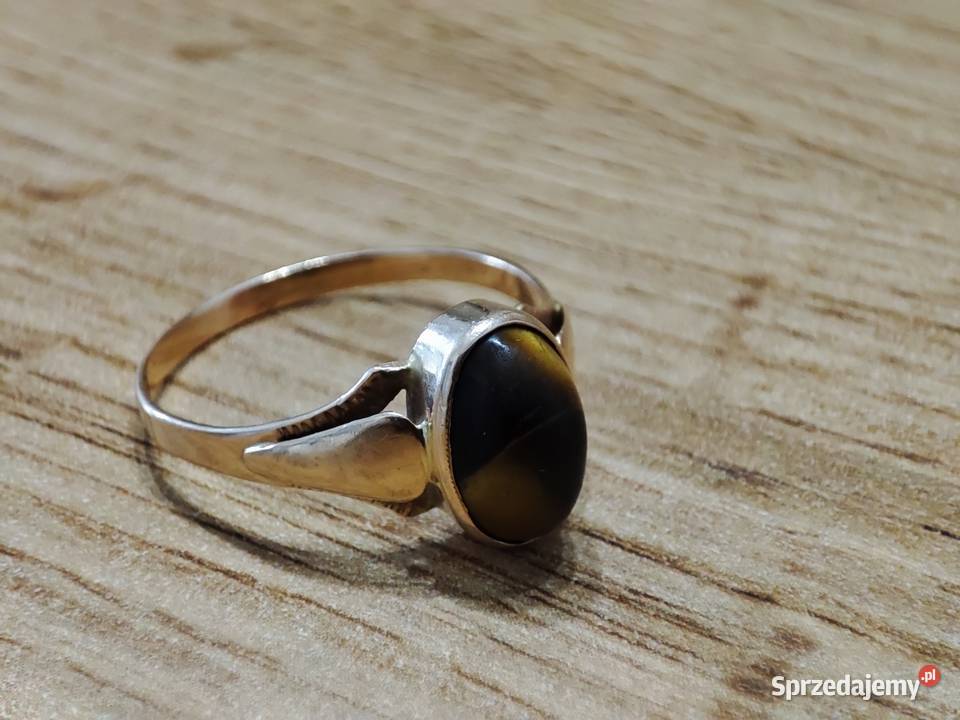 Syndyk sprzeda złoty pierścionek próba 585 Wejherowo