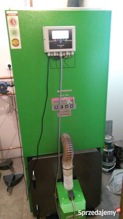 Sprzedam piec na pellet Kostrzewa Mini Bio 10kW Obrzębin sprzedam