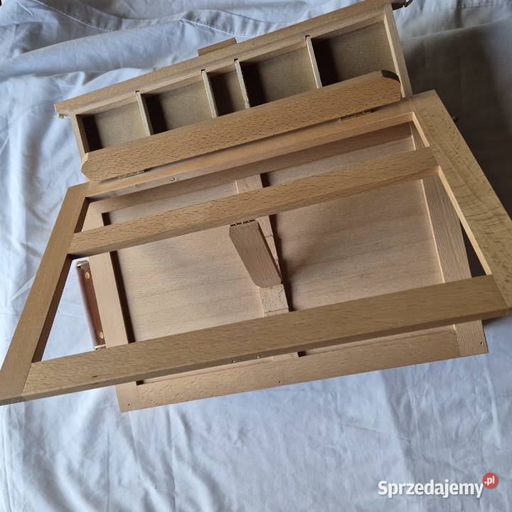 Sztaluga bukowa stołowa z szufladkami nowa małopolskie