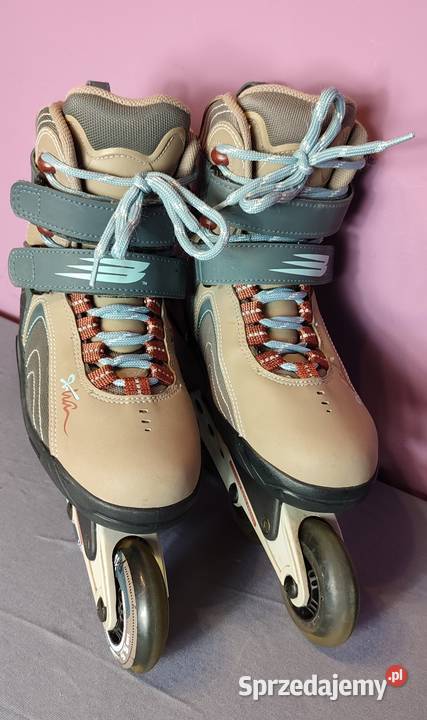 Rolki BAUER Xtra EMR 55 kobiet prawie nowe Jasień