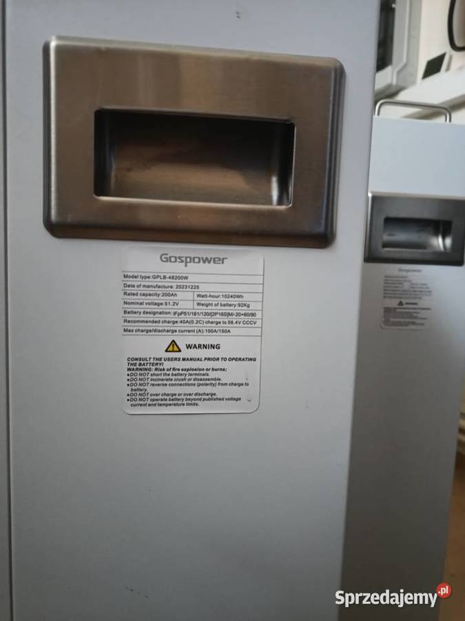 Profesjonalny magazyn energii Gospower 1024kWh Rybnik