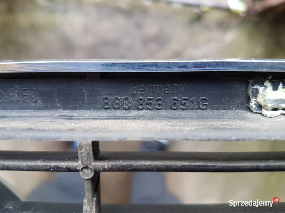 AUDI 80 B4 1991 1993 ATRAPA GRILL ZNACZEK