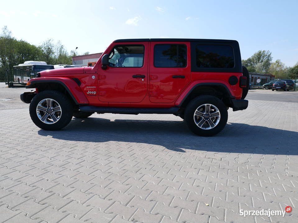 Jeep Wrangler JLU Sahara Bez modyfikacji FV23 śląskie Turza Śląska