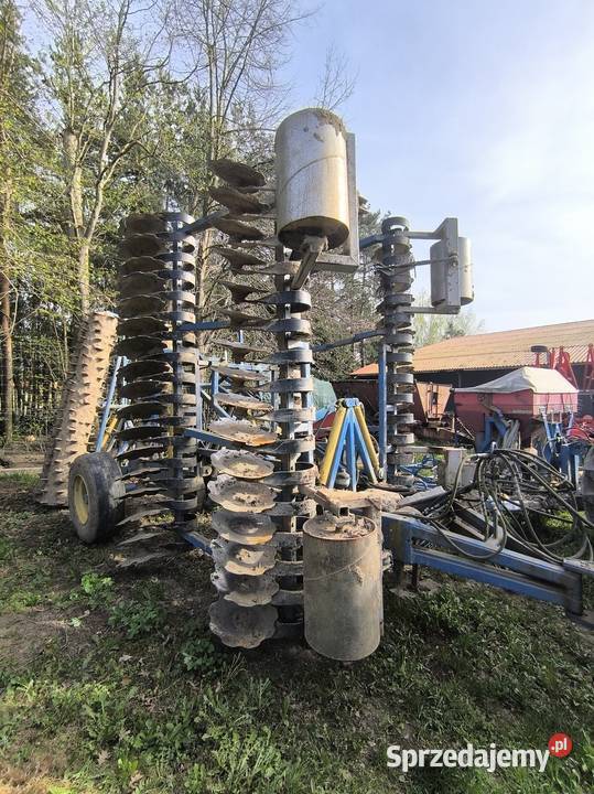 Case 7240 z talerzówką 6m i gruberem 4m Tomaszkowo