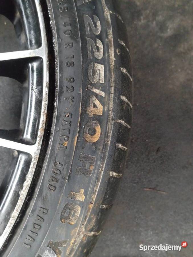 Alufelgi z oponami 22540R18 5x108 małopolskie Piwniczna-Zdrój