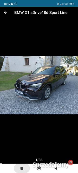 BMW X1 Super Stan Świetny kolor manualna