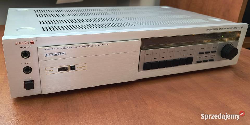 Magnetofon kasetowy MDS442 Unitra DIORA Gdańsk