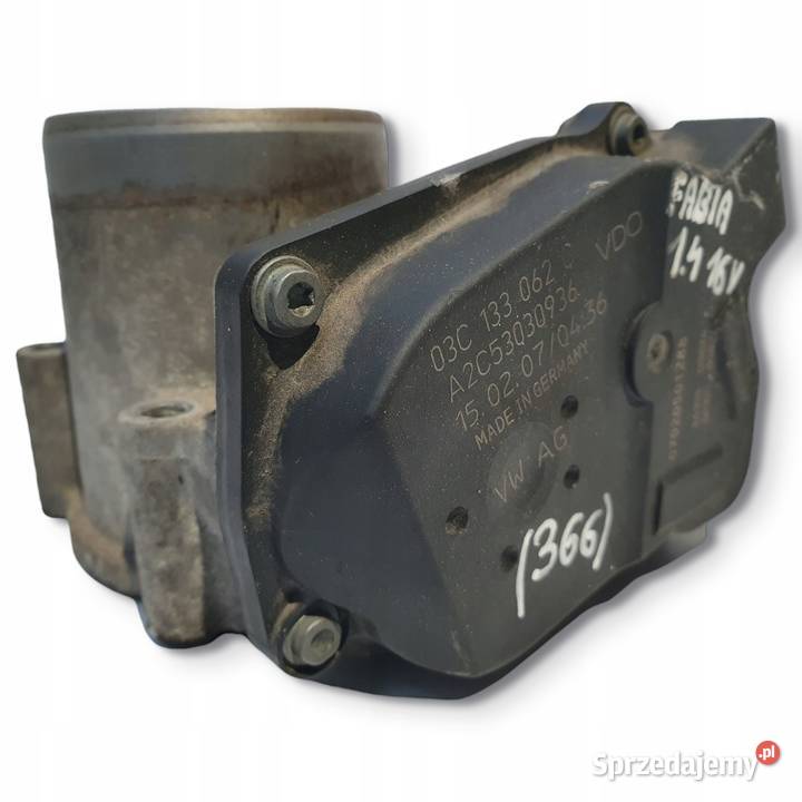 PRZEPUSTNICA Skoda Fabia II 14 16V 03C133062C Chełm