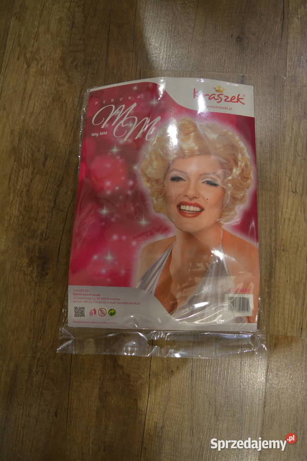 Strój karnawałowy peruka Marilyn Monroe Pozostałe kujawsko-pomorskie Toruń