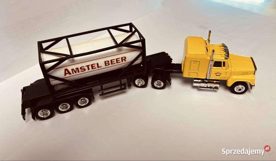 Kolekcjonerski model ciężarówki z naczepą kujawsko-pomorskie Grudziądz