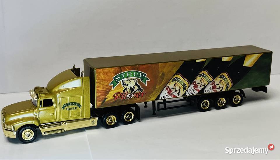 Kolekcjonerski model auta ciężarówki TIR z kujawsko-pomorskie Grudziądz