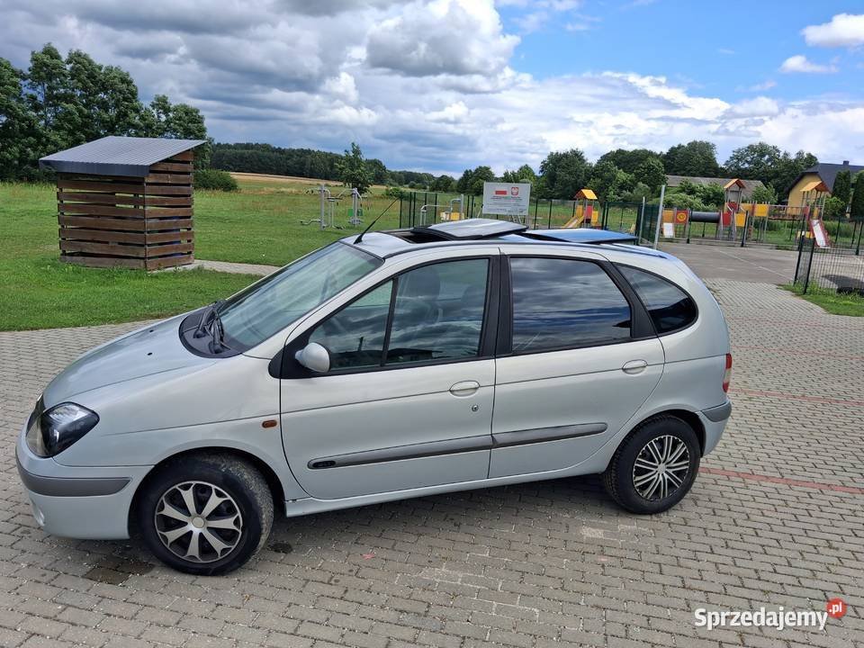 SCENIC 2003 19 TDI KLIMA 2X SZYBER DACH OKAZJA manualna Chmielnik sprzedam