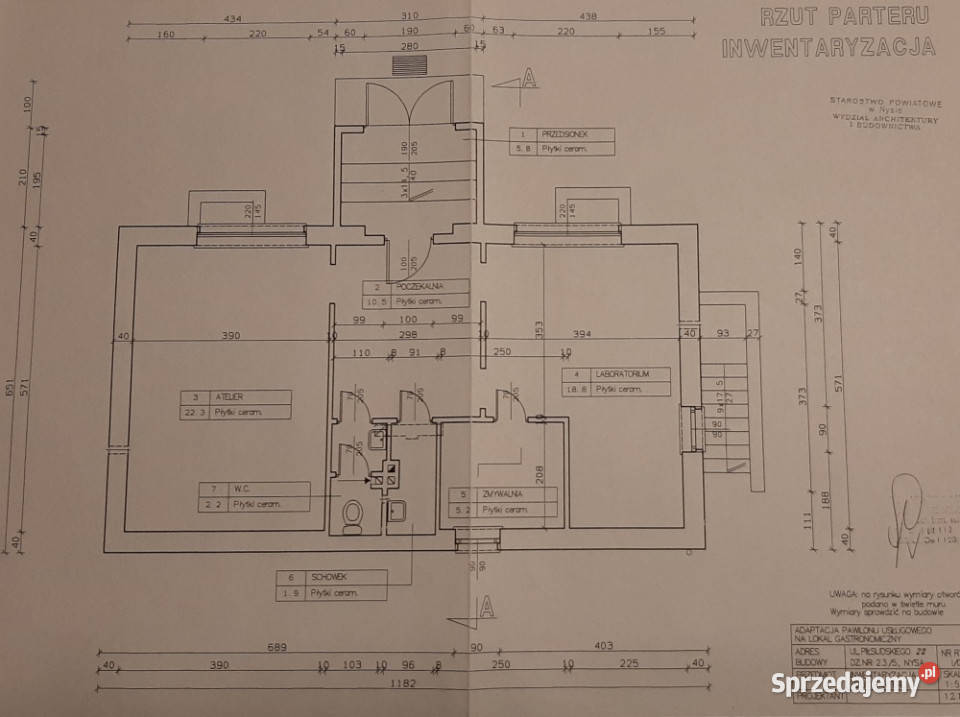 OKAZJA działka 5 arów i Bydynek wolnostojący utwardzona Nysa