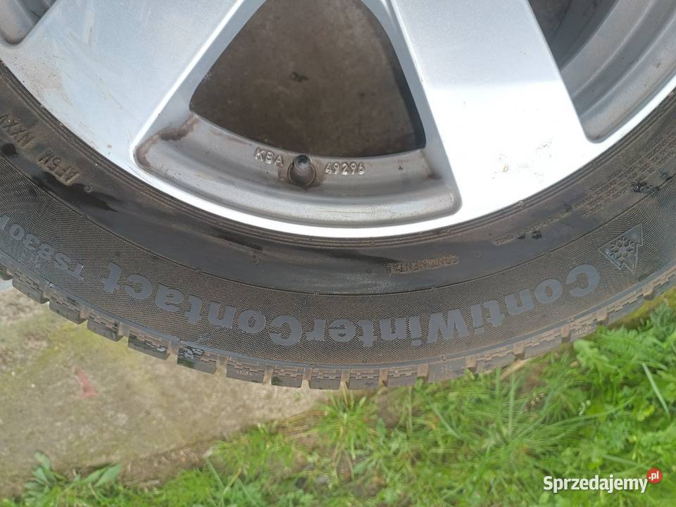 Aluminiowe felgi z oponami 2156016R zimowe wielkopolskie Wyrzysk