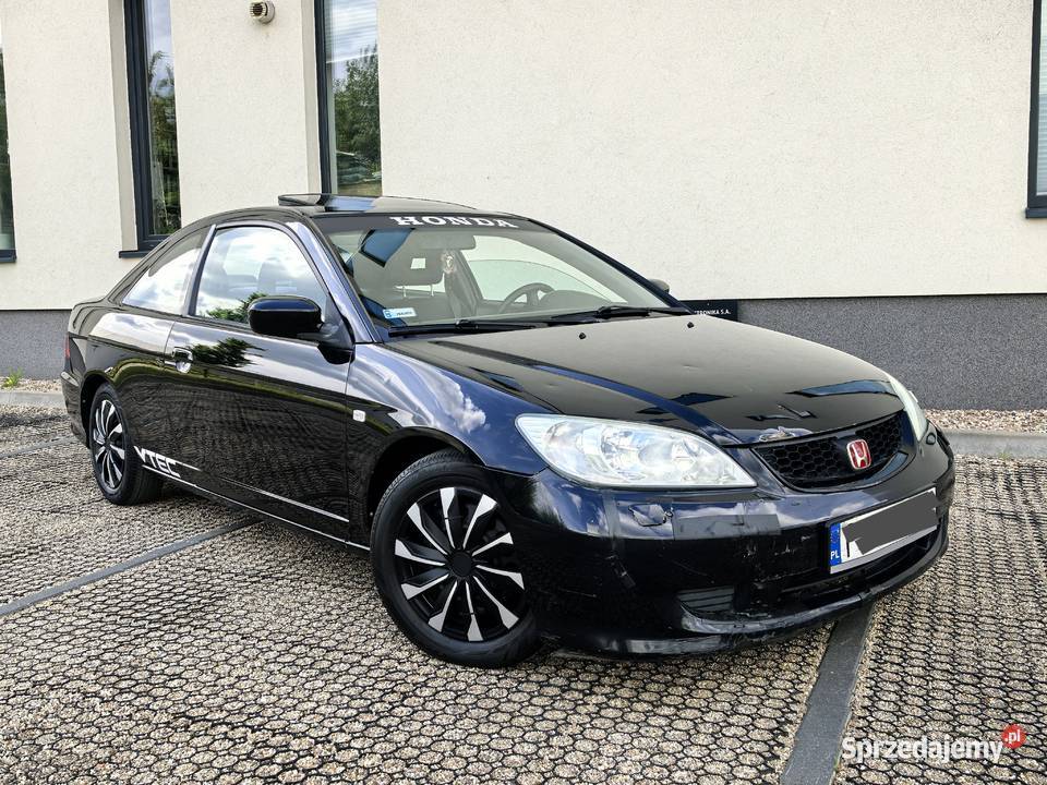 Honda Civic Coupe EM2 17 VTEC 2004 Świeża Klima Rok produkcji 2004 Poznań