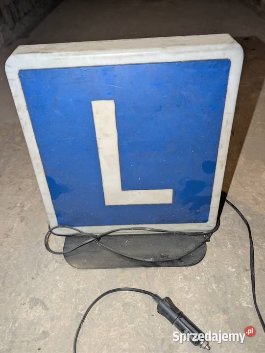 Plafon L nauka jazdy Inne pojazdy i łodzie Sosnowiec