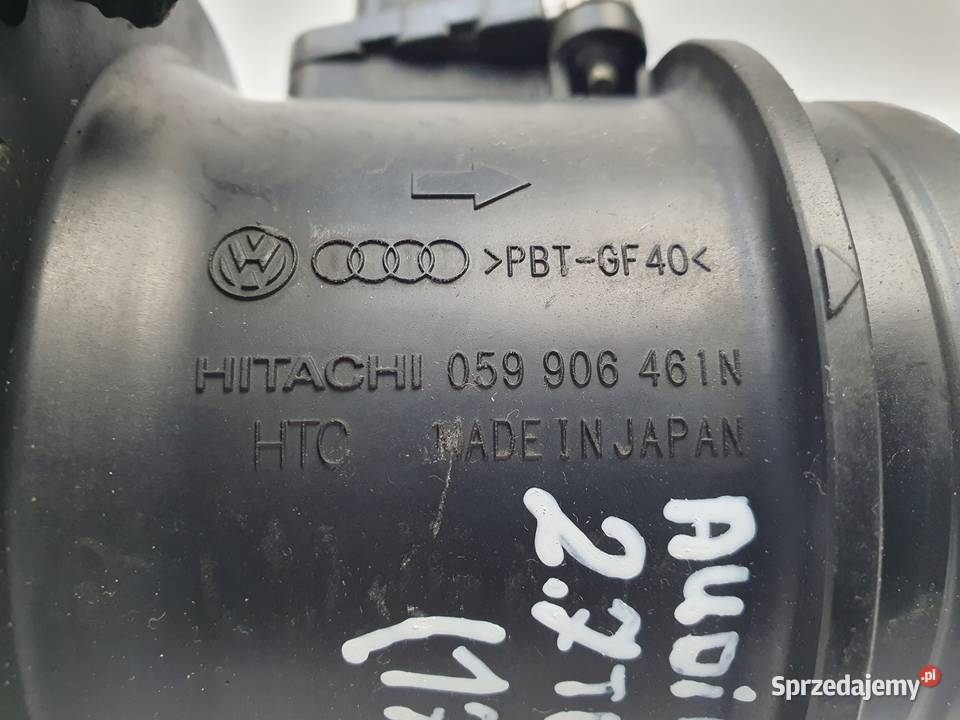 PRZEPŁYWOMIERZ POWIETRZA Audi A4 B8 27 TDI V6 Chełm sprzedam