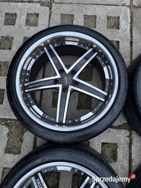 Felgi z rantem 5x112 opony 2453519 24r Audi VW Samochodowe Krępiec