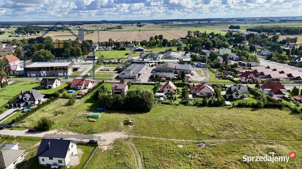 Działka budowlana w lokalizacji utwardzona