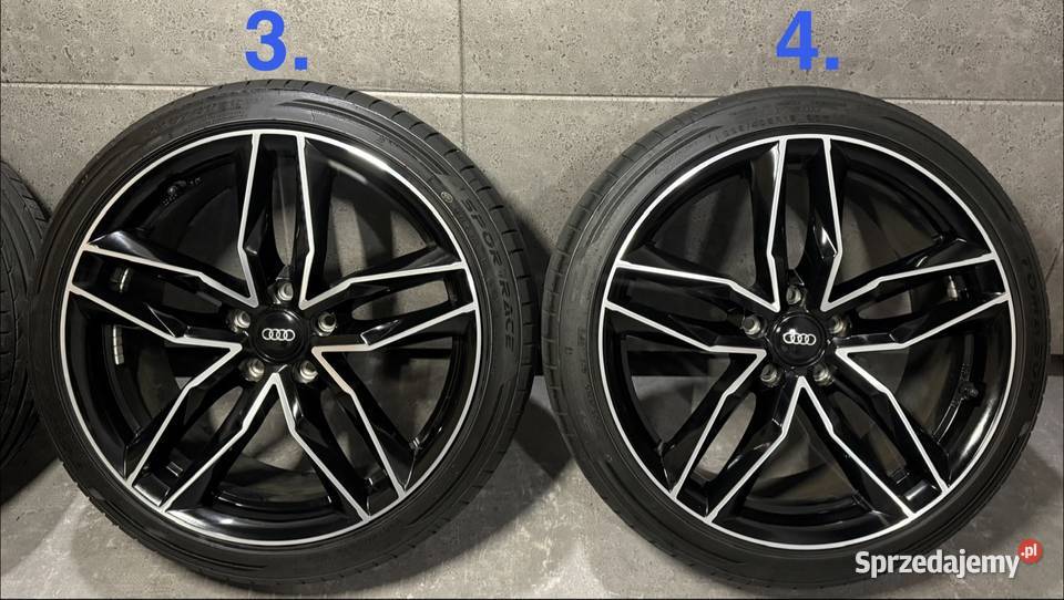 19 Audi A4 b9 b8 b7 felgi koła komplet 5x112 wielkopolskie Lubasz sprzedam
