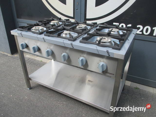 Kuchnia gazowa 6palnikowa STALGAST Ostrów Wielkopolski sprzedam