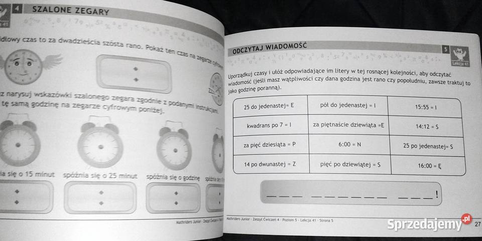 MathRiders Junior Poziom 5 Zeszyt zadań domowych Chełm