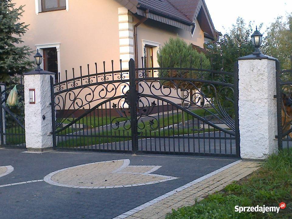 Brama Kuta Solidna Wzór 21 bez grawerki mazowieckie Grójec