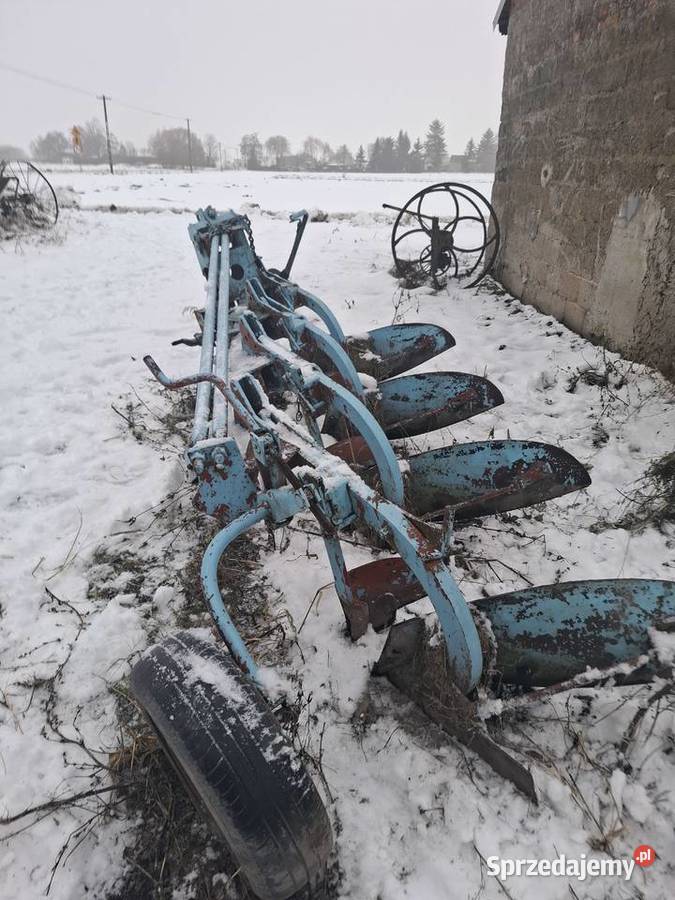 Sprzedam pług zagonowy czteroskibowy pięknie kujawsko-pomorskie Annowo