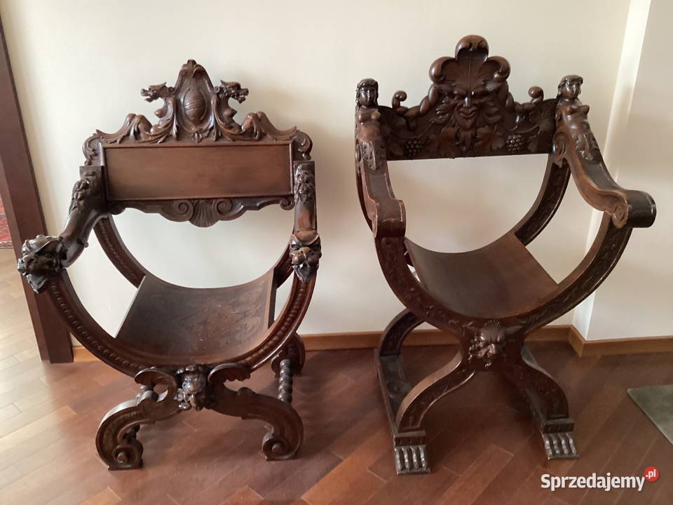 Dwa fotele z XVIII wieku Warszawa sprzedam