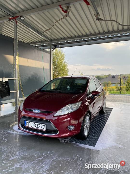 Zadbana Ford Fiesta Prywatnie Właścicielki bordowy małopolskie