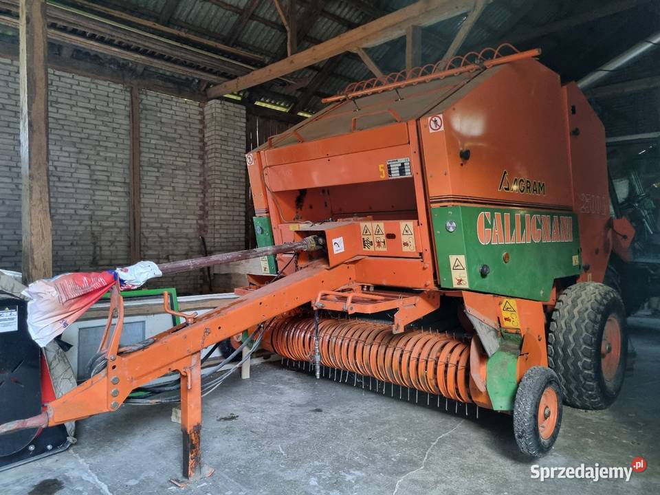 Prasa Rolującą Gallignani Owijanie sznurkiem Rolujące (belujące)