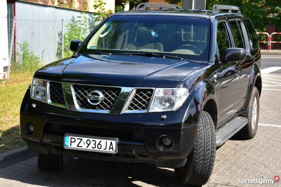 Nissan Pathfinder 270 Skóra Automat Bezwypadkowy komputer pokładowy Poznań