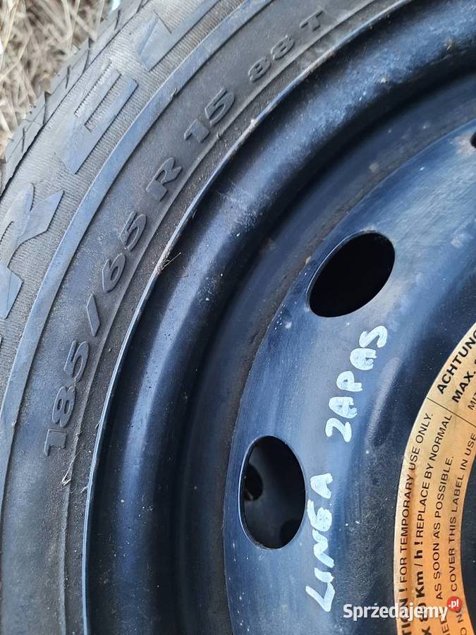 Fiat Linea dojazdówka koło dojazdowe zapasowe łódzkie Ksawerów