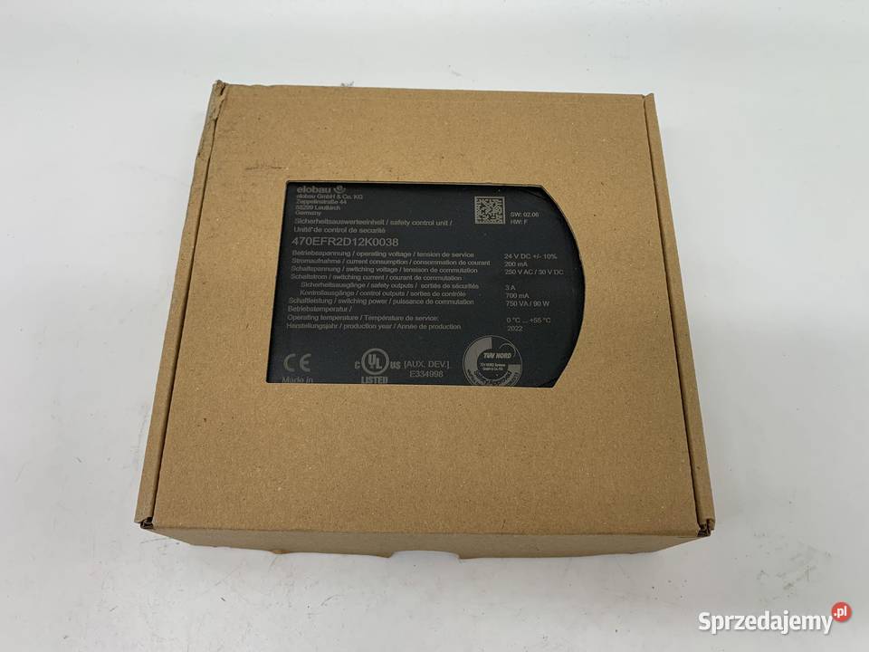 Elobau 470EFR2D12K0038 Safety Relay Unit